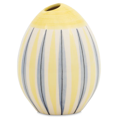 Vaso a uovo in piedi grande 754B | Decoro 138