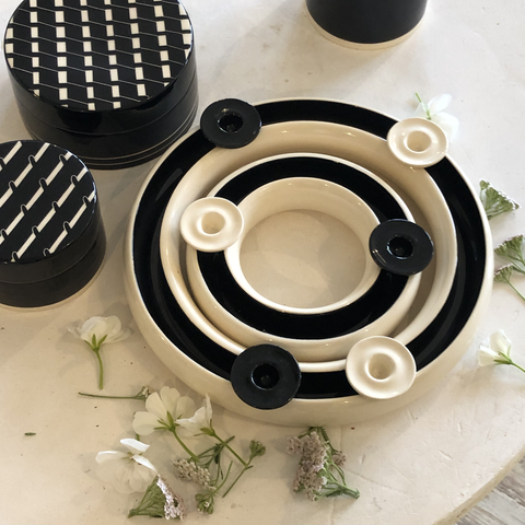 Anello portafiori 735A mit Kerzenhalter 735A | Decoro 007-1