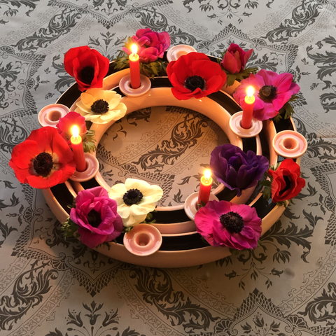 Anello portafiori 735B 735B | Decoro 056-1