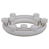 Anello portafiori B + C mit 9 Teelichthaltern HB 735 735 | Decoro 000
