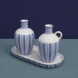 Set aceto e olio 3 pezzi. 533 | Decoro 137