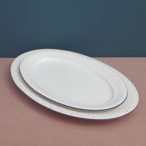 Set di piatti ovali 2 pezzi. 507 | Decoro 113