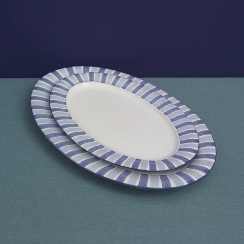 Set di piatti ovali 2 pezzi. 507 | Decoro 137