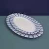 Set di piatti ovali 2 pezzi. 507 | Decoro 137