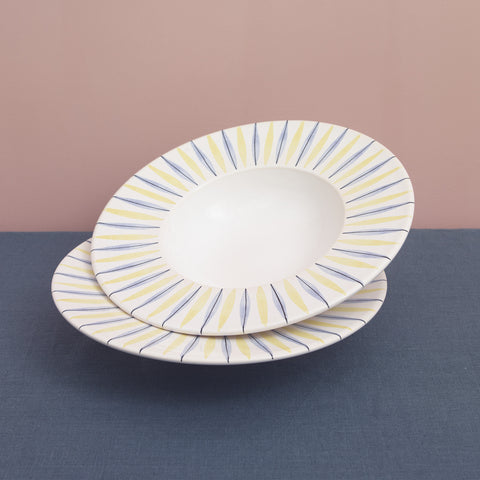Set di piatti profondi 2 pezzi. 607 | Decoro 137