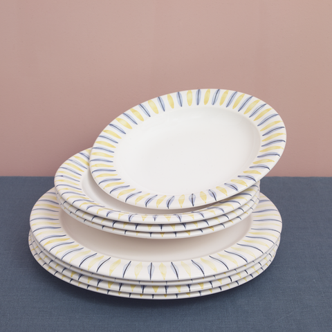 Set di piatti 8 pezzi. 100 | Decoro 137