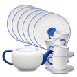 Set da 19 pezzi per il servizio da caffè 501 | Decoro 113