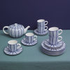 Set da 19 pezzi per il servizio da caffè 501 | Decoro 137