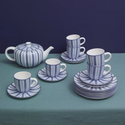 Set da 19 pezzi per il servizio da caffè 501 | Decoro 137