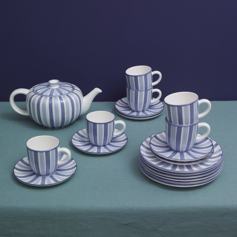 Set da 19 pezzi per il servizio da caffè 501 | Decoro 137