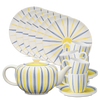 Set da 19 pezzi per il servizio da caffè 501 | Decoro 138