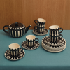 Set da 19 pezzi per il servizio da caffè 501 | Decoro 612