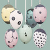 Set di uova di Pasqua 7 pezzi grandi 753 | Decoro 999