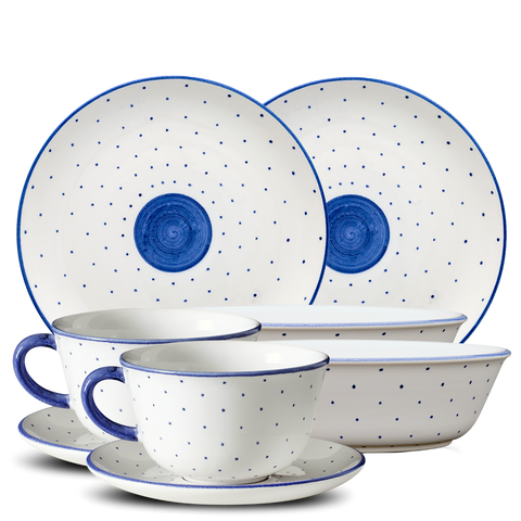 Servizio colazione da 8 pezzi 490 | Decoro 113