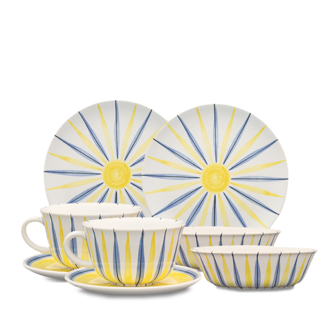 Servizio colazione da 8 pezzi 490 | Decoro 138