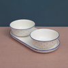 Set di ciotole 3 pezzi. 501 | Decoro 113