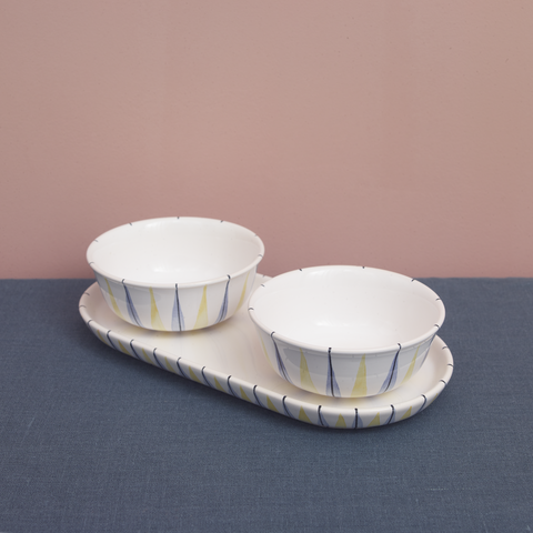 Set di ciotole 3 pezzi. 501 | Decoro 138