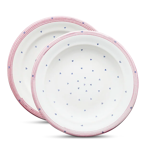 Set di piatti profondi 2 pezzi. 223 | Decoro 043